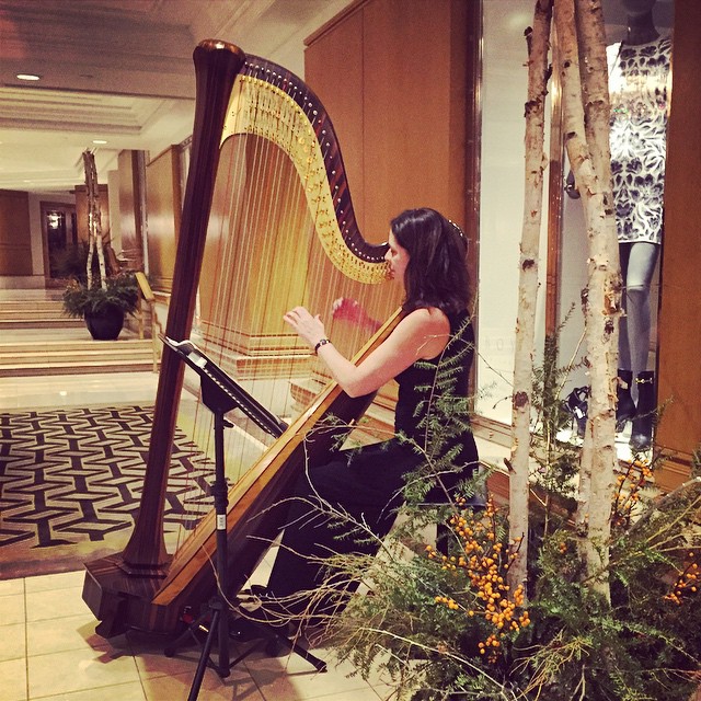 A Little Harp Music